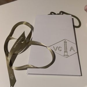 Van Cleef & Arpels shopping bag and ribbon